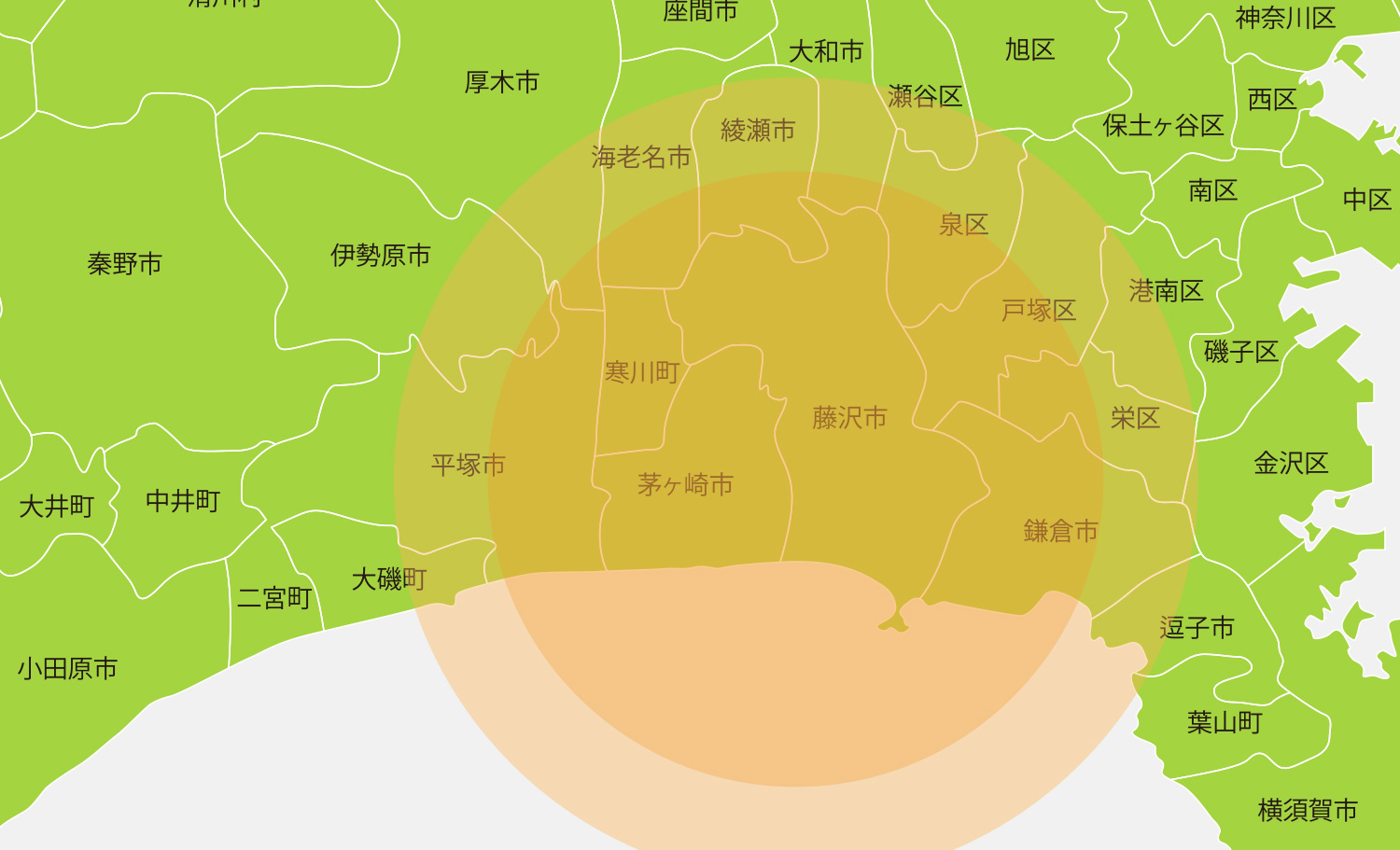 対応エリア
